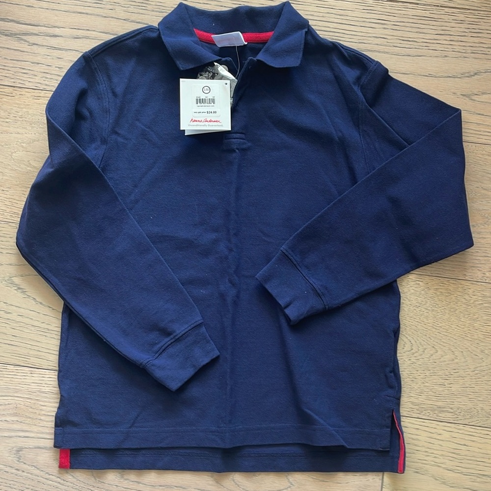 Hanna Andersson long sleeved polo